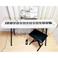 ▶︎ほぼ未使用▶︎電子ピアノ【コルグ｜D1（88鍵）】★スタンド...