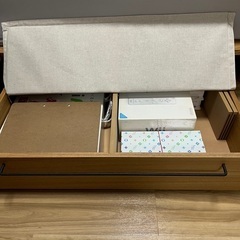 無印良品　【1台でも可能】木製ベッドと他セット（2台分）