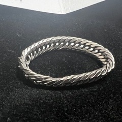 プラチナ　喜平　リング