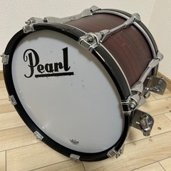 pearl バスドラム　16インチ　約直径40cm 長さ38cm...