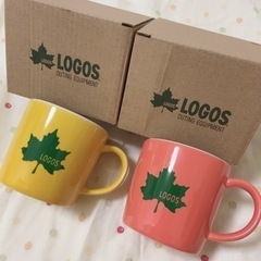 【新品未使用】LOGOS マグカップ 2種☕️