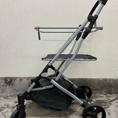 Ecoca ショッピングカート 4輪 折りたたみ 買い物カゴ対応