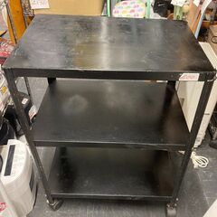 ☆中古￥500！3段デスクワゴン　家具　幅60㎝ｘ奥行き40㎝ｘ...