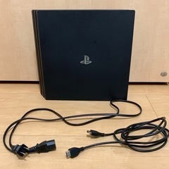 PS4pro、モニター、キーボード、スピーカー　4点セット