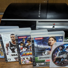 ❌⭐PlayStation 3本体⭐ジャンク❌プレイステーション 3 CECHH00 ＋ソフト5本