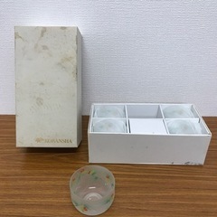 【未使用品】香蘭社　冷茶グラス　ガラスグラス　5客　セット　まとめ
