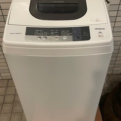 全自動洗濯機　HITACHI NW-5WR 日立　2016年製