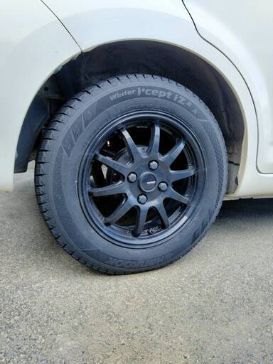 165/65R14 スタッドレス 外品アルミホイール付き 4本セット - メルカリ 