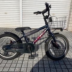 【ネット決済・配送可】【16インチ自転車】子供用　変速なし　サイ...