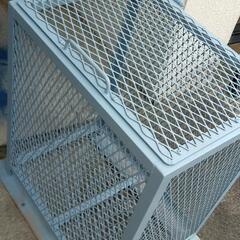 屋外用ゴミ箱【スモーキーブルー】