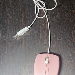 ELECOM M-LS6UL　USBマウス　ピンク