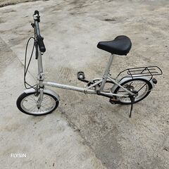 【ネット決済・配送可】折り畳み自転車KANTAN　小型16インチ...