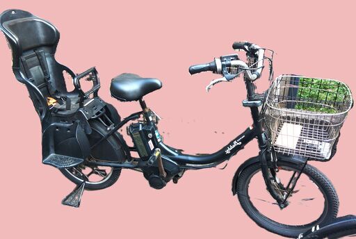 ｂ82土日もお子様と土足のまま、いろいろなタイプのご試乗が可能です。  ️２０インチ、チャイルドシート、３人乗り、２人乗り、１人乗り、電動自転車  安心保障の３カ月・無料交換保証、無料１００日間・点検サービス付き  バッテリーは、新品の９０％以上の性能を保持していて、コンディション良好です。  １回の充電で３０ｋｍ以上の走行が可能です。山手線を半周するくらい走行可能です。  ️オプション無料。後ろチャイルドシートをかごに変更して１人乗りに変更も可能です。  ２０インチ、チャ