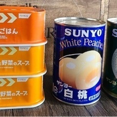 【値下げ】缶詰　5個セット　非常食　フルーツ缶
