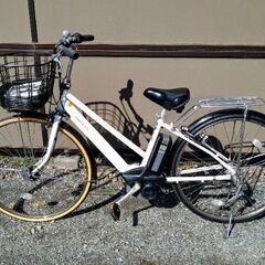 ヤマハ、パス。中古電動アシスト自転車27インチ
