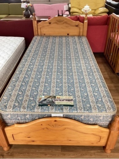 シングルベッド【町田市再生家具】　232942