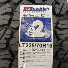 BFグッドリッチ オールテレーン KO2 225/70R16 付◇PPX D10X◇7J 16in