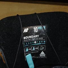 k2 スノーボードブーツ　boundary