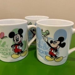 【新品未使用品】ディズニー Disney コーヒーカップ 3個セ...