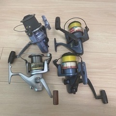 (廿日市市広島市受渡可！)釣具　リール4点セット　SHIMANO...