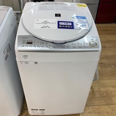 縦型洗濯乾燥機 SHARP  ES-TX8C 8.0kg 201...