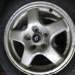 R32スカイライン タイプM 純正ホイール