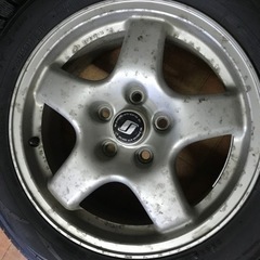 R32スカイライン タイプM 純正ホイール