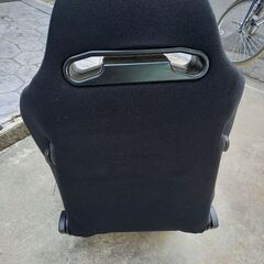 レール付きレカロシート運転席側