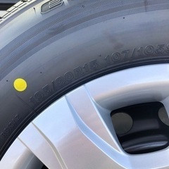 ちょっと値下げ　ハイエース　新車外し　195/80 15 2024/1製造