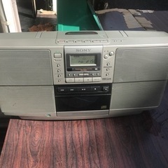 SONY  ZS D-50 ラジオのみ動作確認。ジャンク扱い