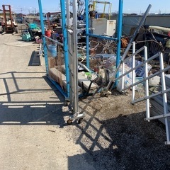 工事現場用アルミフェンス620cm/110cm