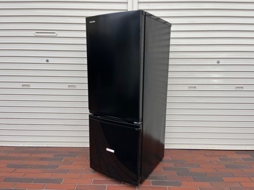 ほぼ未使用2023年製 【TOSHIBA/東芝 2ドア冷蔵庫】GR-U15BS-K 冷蔵冷凍庫 右開き 153L