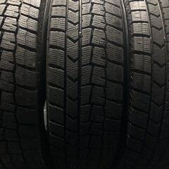 DUNLOP WINTER MAXX WM02 175/70R14 14インチ スタッドレス 4本 22年製 バリ溝 アクア カローラアクシオ シエンタ等　(VTG785)