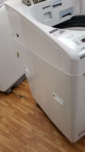 SHARP 2018年製 8.0/4.5kg 全自動洗濯乾燥機 ES-TX8B-N