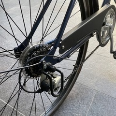 美品 自転車 オネストワン 276-D ダークブルー PB-22-003 [外装6段 /27