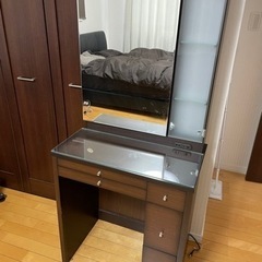 鏡台ドレッサー取りに来れる人
