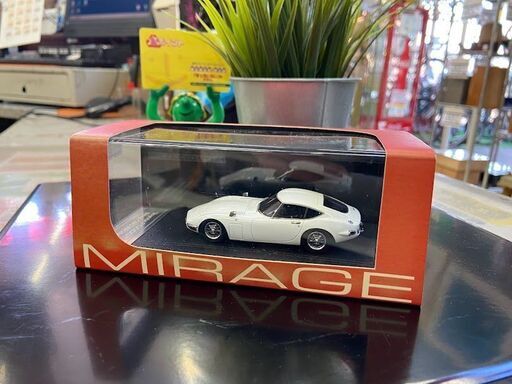 ミニカー HPI 1/43 MIRAGE   Toyota2000GT PegasusuWhite