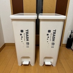 【お譲り先決定】ゴミ箱　2個