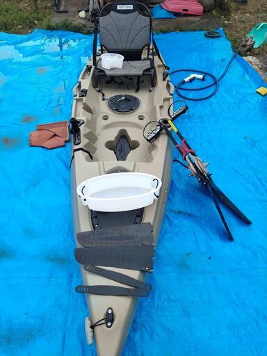 足漕ぎカヤック] タイダルストリーム フィッシュハンター PK37