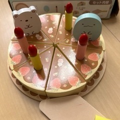 すみっこぐらし★いちごフェア木製ケーキおもちゃ