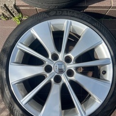 20クラウンハイブリッド 純正ホイール クラウン DAA-GWS204 純正 アルミ ホイール 4本 セット 18インチ 5穴 タイヤホイールセット 