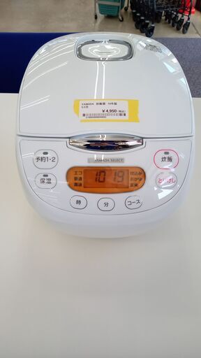 ★ジモティ割あり★ YAMADA 炊飯器 5.5合 19年製 動作確認／クリーニング済み TJ4374