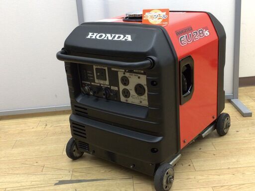 【エコツール半田店】HONDA/ホンダ 正弦波インバーター搭載発電機(セルスタート) EU28is(車輪あり)【愛知県/名古屋市/知立市/半田市/岡崎市/工具】【IT2LB9ATIOPK】★出張買取も好評受付中！