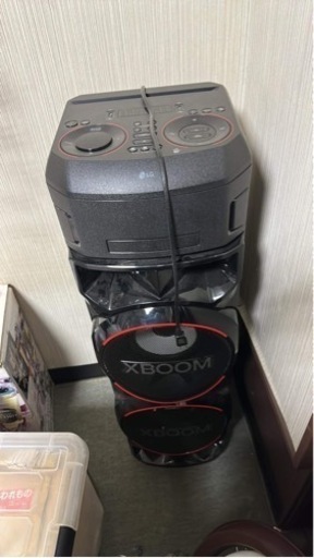LG XBOOM スピーカー　カラオケ　売ります