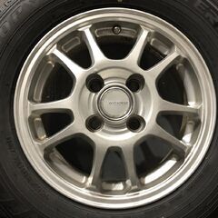 DUNLOP WM03 155/80R13】スタッドレス【ECO FORME エコフォルム 13 