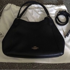 【ネット決済】7万　正規直営購入 新品 COACH EDIE シ...