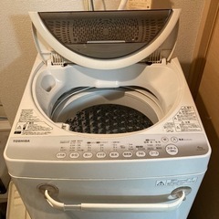 3月末引き渡し可能　TOSHIBA 洗濯機　