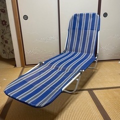 ビーチ用椅子　サウナ　5段階調整　屋外　屋内　売ります　熊本