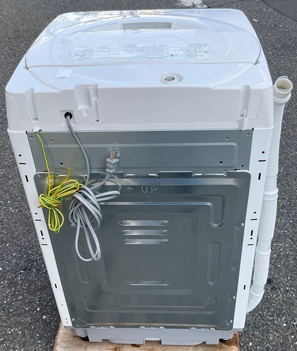 RKGSE-125】特価！シャープ/5.5kg全自動洗濯機/ES-G5E3-KW/中古品/2016