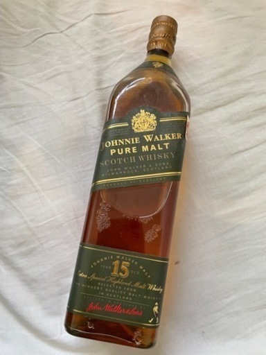 ジョニーウォーカー ピュアモルト ウイスキー 15年 1000ml ジョニー
